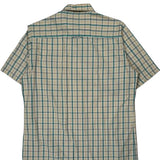 Ecko Unltd Checked Short Sleeve Shirt - Medium Beige Cotton