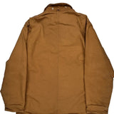 Crafted With Pride In USA Carhartt Jacket - 2XL Brown Cotton