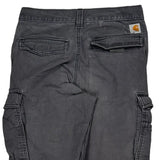Carhartt Cargo Trousers - 30W 30L Grey Cotton