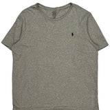 Polo By Ralph Lauren T-Shirt - 2XL Gray Cotton