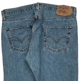501 Levis Jeans - 36W 29L Blue Cotton