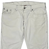 True Religion Denim Shorts - 42W 12L White Cotton