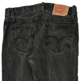 501 Levis Jeans - 34W 30L Black Cotton