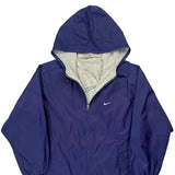 Nike Windbreaker - Large Purple Polyester