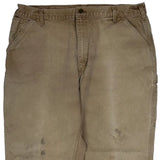 Carhartt Carpenter Trousers - 38W 30L Beige Cotton