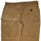 Carhartt Dungarees - 42W 32L Brown Cotton
