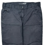 Carhartt Carpenter Trousers - 34W 30L Grey Cotton