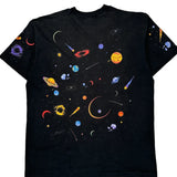 Fruit Of The Loom Single Stitch T-Shirt - XL Black Cotton