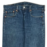 501 Levis Jeans - 33W 31L Blue Cotton