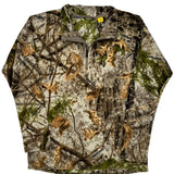 Cabelas Camo Long Sleeve T-Shirt - Medium Camo Polyester