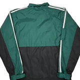 Adidas Striped Track Jacket - Large Black Polyester