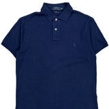 Polo By Ralph Lauren Polo Shirt - Medium Blue Cotton