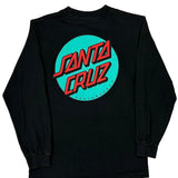 Santa Cruz Graphic Long Sleeve T-Shirt - Small Black Cotton