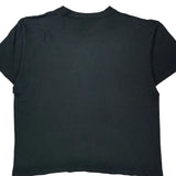 Single Stitch 90S Blank Yaga T-Shirt - Large Black Cotton