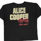 Trash 1989-2019 Alice Cooper Band T-Shirt - 2XL Black Cotton
