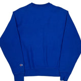 Reverse Weave Champion Sweatshirt - Medium Blue Cotton Blend