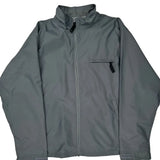 Nike Windbreaker - Large Grey Polyester