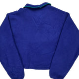 Made In USA Patagonia Cropped Fleece - 2XL Blue Polyester