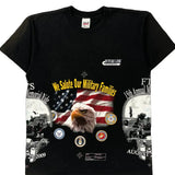 Military Memorial Ride Anvil T-Shirt - Large Multicoloured Cotton