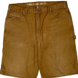 Dickies Carpenter Shorts - 36W 10L Brown Cotton