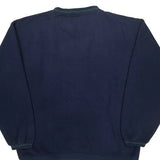 Mickey Mouse Embroidery Mickey & Co. Graphic Sweatshirt - XL Navy Polyester Blend