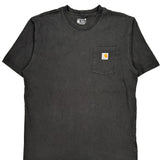 Carhartt T-Shirt - Large Black Cotton