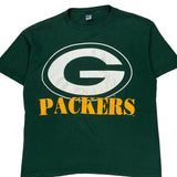 Packers The Game Football T-Shirt - Large Green Cotton