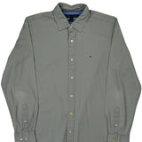 Tommy Hilfiger Shirt - Small Gray Cotton