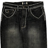 Billini Contrast Stitch Jeans - 34W 30L Black Cotton