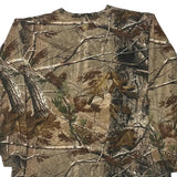 Game Winner Long Sleeve T-Shirt - XL Camo Cotton