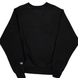 Reverse Weave Champion Sweatshirt - Small Black Cotton