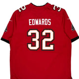 Buccaneers Nike Nfl Football Jersey - 2XL Red Polyester