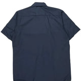 Honeywell Red Kap Short Sleeve Shirt - Large Navy Polyester Blend