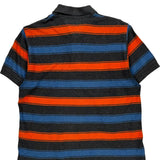 Tommy Hilfiger Striped Polo Shirt - Medium Multicoloured Cotton