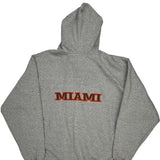 Nike Hoodie - Large Grey Cotton Blend