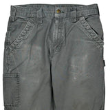 Carhartt Cargo Carpenter Pants - 32W 32L Gray Cotton