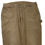 Carhartt Carpenter Trousers - 36W 30L Khaki Cotton