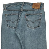 501 Levis Jeans - 32W 31L Light Wash Denim
