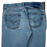 Levis Jeans - 32W UK 12 Pink Denim