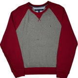 Tommy Hilfiger Sweatshirt - Large Grey Cotton