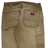 Utility Dickies Carpenter Pants - 32W 31L Beige Cotton