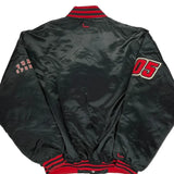Sports Fubu Spellout Varsity Jacket - 2XL Black Nylon