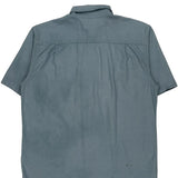 Carhartt Short Sleeve Shirt - Medium Blue Cotton