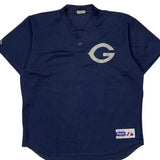 G Logo Majestic Jersey - XL Navy Polyester