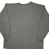 Bears Reebok Nfl Long Sleeve T-Shirt - Large Grey Cotton