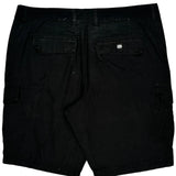Ecko Unltd Cargo Shorts - 38W 10L Black Cotton