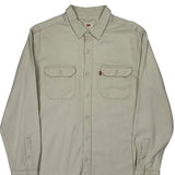 Levis Shirt - Large Beige Cotton
