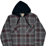 Dickies Checked Jacket - XL Black Cotton