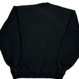 Made In USA Russell Athletic College Sweatshirt - Large Black Cotton