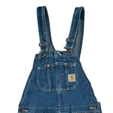 Carhartt Overalls - 34″ Waist Blue Denim